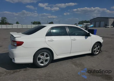 2013 Toyota Corolla Base from USA, damaged, VIN 2T1BU4EE4DC981468